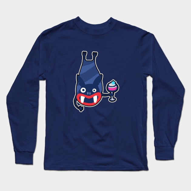 Party bat Long Sleeve T-Shirt by hahaha.creative